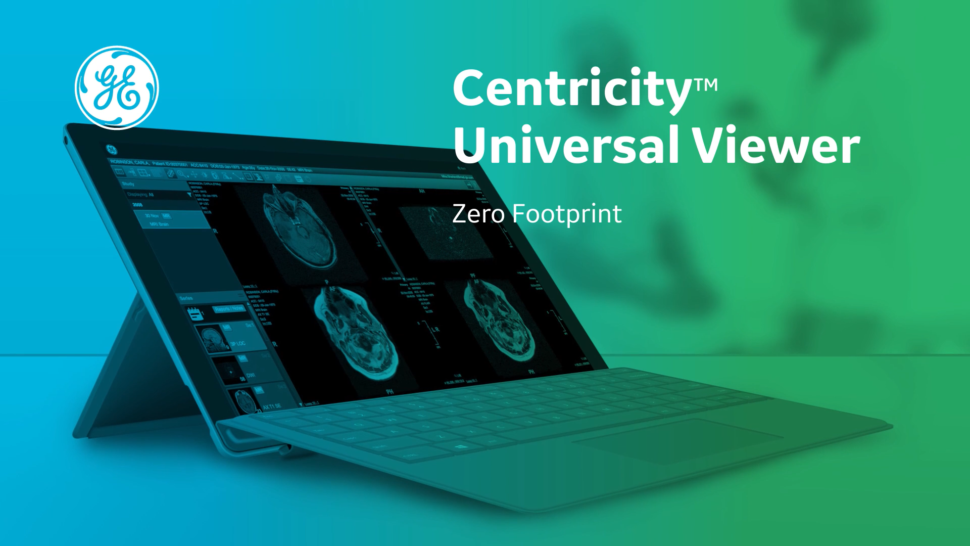 Centricity Viewer Zero Footprint